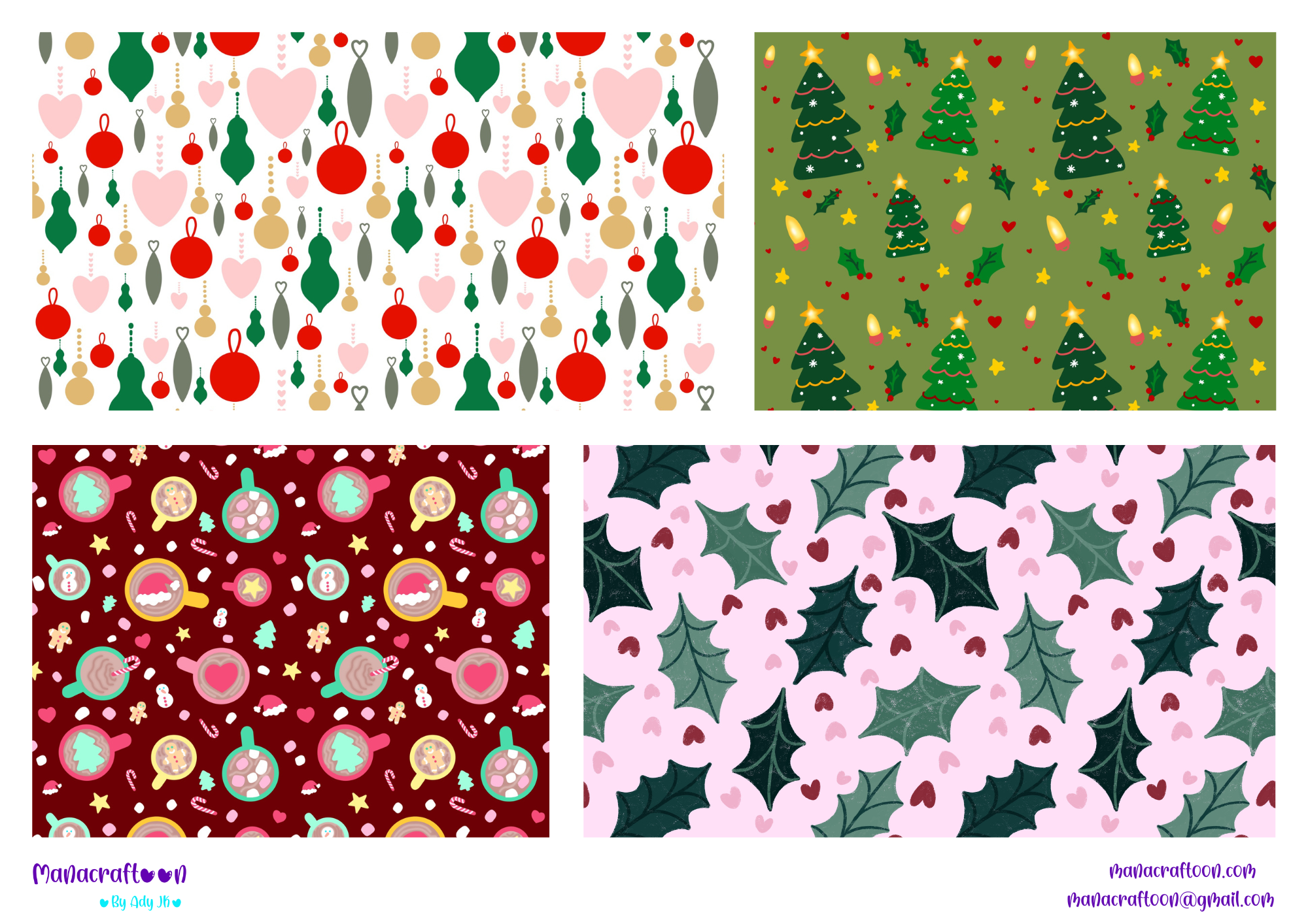Christmas patterns