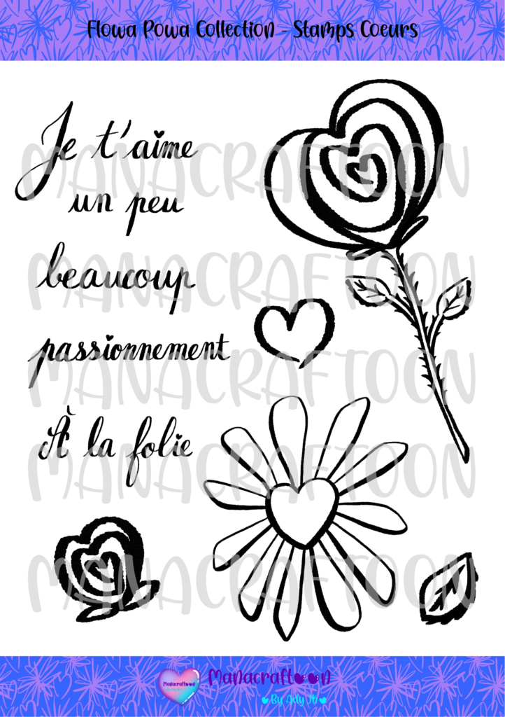 Stamps digitaux Coeurs