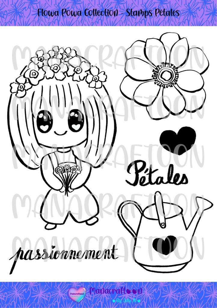 Digistamps Pétales